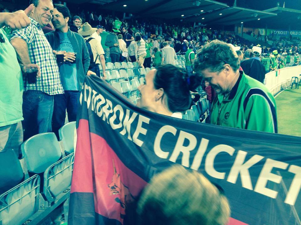 PCC Flag meets a crowd